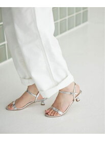 【SALE／30%OFF】《追加3》SLOBE レザーストラップサンダル SLOBE IENA スローブ イエナ シューズ・靴 サンダル シルバー ピンク ブラック【RBA_E】【送料無料】[Rakuten Fashion]