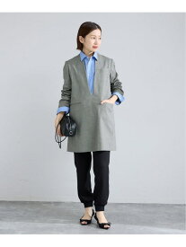 ウォッシャブル ジャケットドレス IENA イエナ ワンピース・ドレス ワンピース ブラック【送料無料】[Rakuten Fashion]