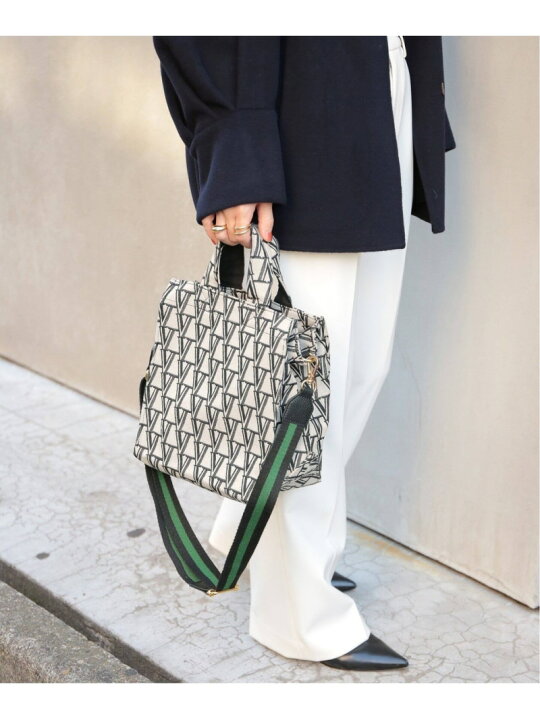 楽天市場】《追加》VERMEILモノグラムロゴジャガードトートsmall  