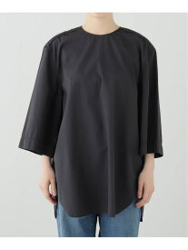 Maison IENA チュニックブラウス IENA イエナ トップス シャツ・ブラウス ホワイト ネイビー【送料無料】[Rakuten Fashion]