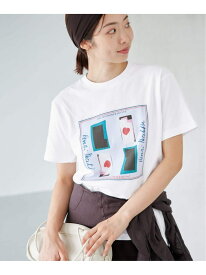THE CULTURE CODE/ザ カルチャーコード 別注MATTIS Tシャツ IENA イエナ トップス カットソー・Tシャツ ホワイト グレー【送料無料】[Rakuten Fashion]