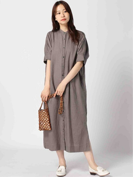 楽天市場】【SALE／50%OFF】リネンバンドカラー シャツOP IENA イエナ  
