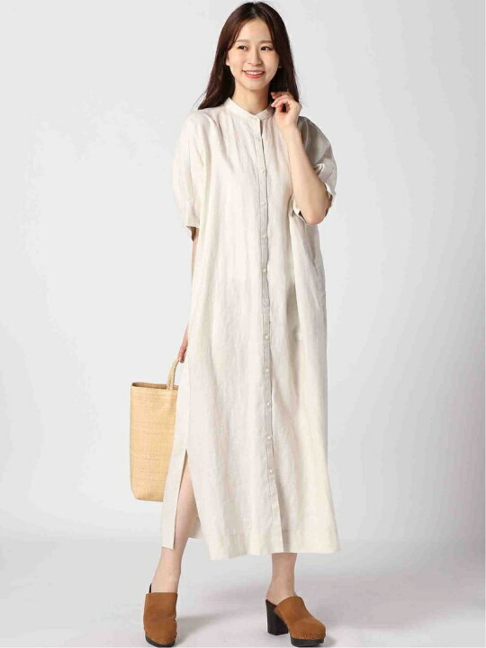 楽天市場】【SALE／50%OFF】リネンバンドカラー シャツOP IENA イエナ  