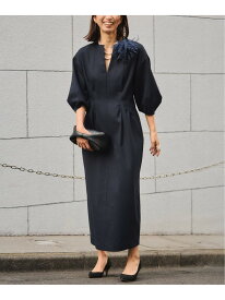 《追加4》P/Ry ウエストシェイプワンピース VERMEIL par iena ヴェルメイユ パー イエナ ワンピース・ドレス ワンピース ネイビー【送料無料】[Rakuten Fashion]