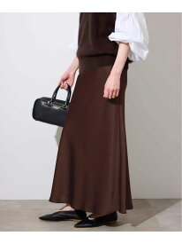【SALE／30%OFF】サテンナロースカート SLOBE IENA スローブ イエナ スカート その他のスカート ブラック ブラウン カーキグリーン【RBA_E】【送料無料】[Rakuten Fashion]