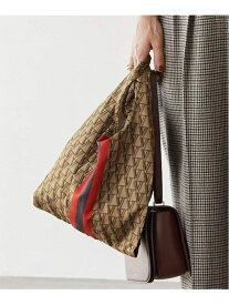 《追加5》VERMEIL モノグラムエコバッグmini VERMEIL par iena ヴェルメイユ パー イエナ バッグ その他のバッグ グレー ブラウン【送料無料】[Rakuten Fashion]