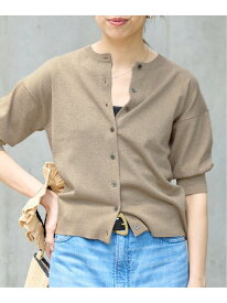 《追加2》LEVITAクルーカーディガン IENA イエナ トップス カーディガン シルバー ブラウン ゴールド【送料無料】[Rakuten Fashion]