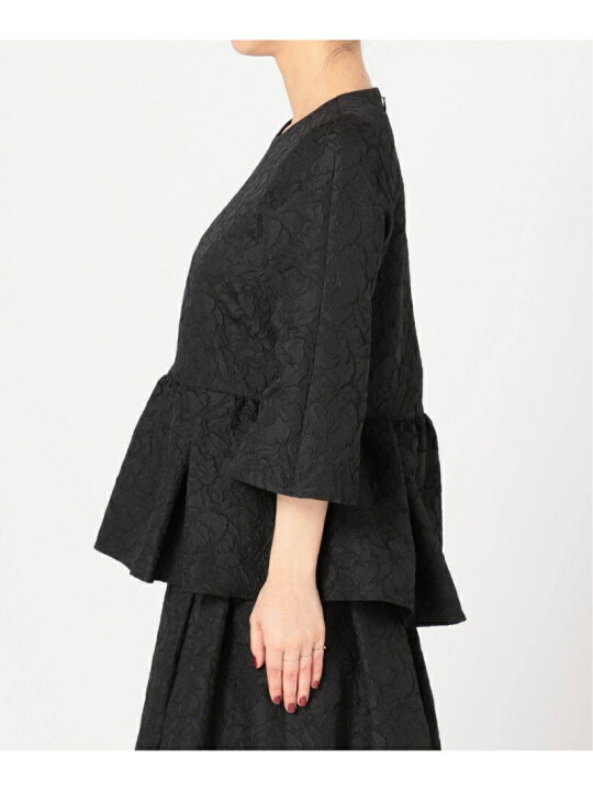 楽天市場】【SALE／30%OFF】《追加》フラワージャガードペプラム 