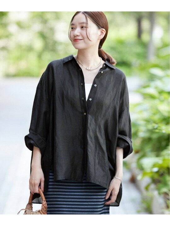 楽天市場】【SALE／20%OFF】ラミーリヨセルフェミニンシャツ IENA 