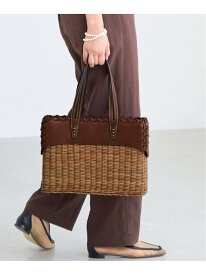 A VACATION/ア ヴァケーション RATTAN M バッグ 25SSA97-00-25 IENA イエナ バッグ かごバッグ ブラウン【送料無料】[Rakuten Fashion]