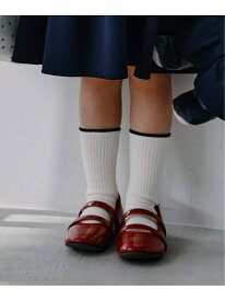 【BASIC】エトワール リブソックス baby-kids IENA ENFANT イエナ　アンファン マタニティウェア・ベビー用品 その他のベビーグッズ ブラック ホワイト[Rakuten Fashion]