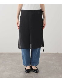 URAGO/ユラゴ シアーレイヤードスカート 240211 SLOBE IENA スローブ イエナ スカート その他のスカート ベージュ ブラック【送料無料】[Rakuten Fashion]