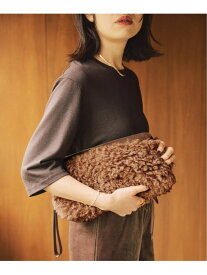 ORSETTO オルセット Mouton Bag MORBIDO 1503250010 VERMEIL par iena ヴェルメイユ パー イエナ バッグ クラッチバッグ ブラウン【送料無料】[Rakuten Fashion]