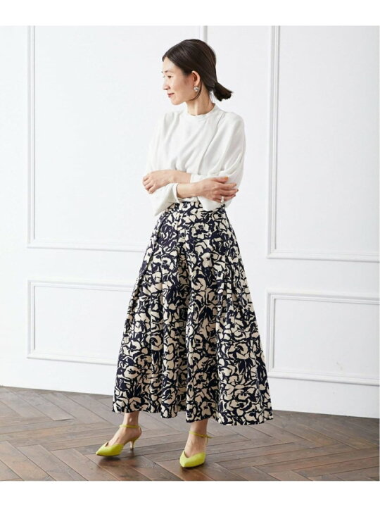 楽天市場】《追加》バックサテン ケープブラウス VERMEIL par iena  