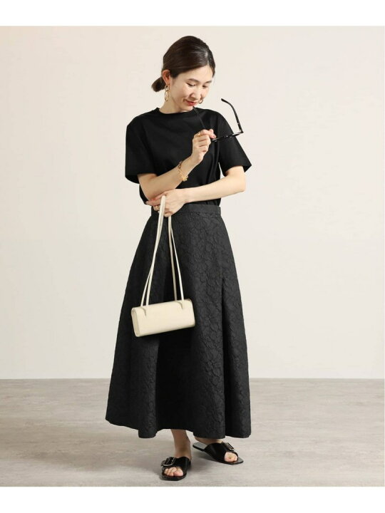 楽天市場】【SALE／30%OFF】フラワージャガードタックスカート VERMEIL 