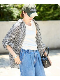 リネンコットンレギュラーシャツ SLOBE IENA スローブ イエナ トップス シャツ・ブラウス ブラウン ホワイト ブラック パープル【送料無料】[Rakuten Fashion]