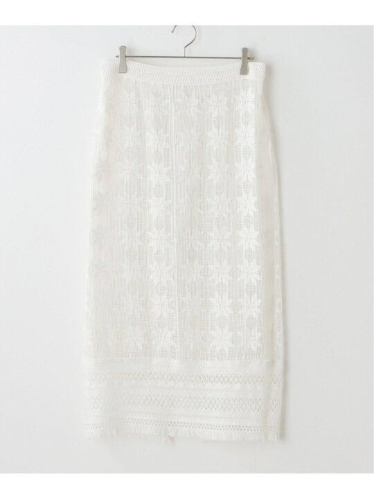 楽天市場】【SALE／30%OFF】レースパッチワークスカート SLOBE IENA  