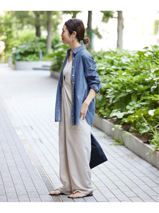 楽天市場】【SALE／30%OFF】ライトオンスデニムベーシックシャツ IENA 