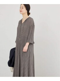 チェックスキッパーフレアワンピース IENA イエナ ワンピース・ドレス ワンピース ブラック【送料無料】[Rakuten Fashion]