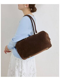 《追加》Manuel MILANO/マニュエルミラノ SUEDE BOSTON スエードボストンバッグ IENA イエナ バッグ ボストンバッグ ブラウン【送料無料】[Rakuten Fashion]