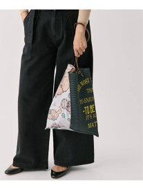 manipuri マニプリ 刺繍プリントトートL 0153252403 VERMEIL par iena ヴェルメイユ パー イエナ バッグ トートバッグ グレー【送料無料】[Rakuten Fashion]