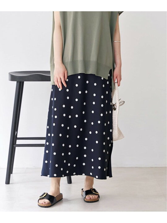 楽天市場】【SALE／30%OFF】ドットバイヤス サテンスカート IENA  