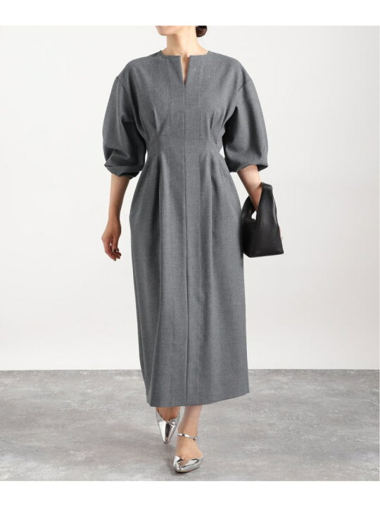 楽天市場】《追加》P/Ryツイルウエストシェイプワンピース VERMEIL par  