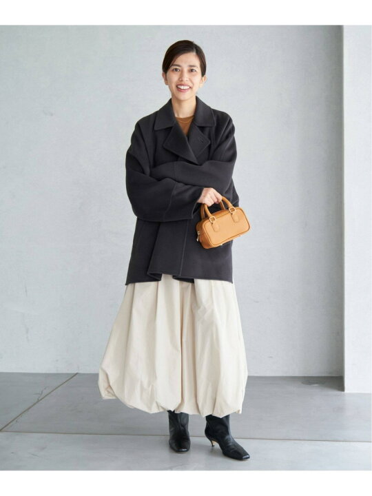 楽天市場】スーパー160ダブルフェイスショートコート IENA イエナ  