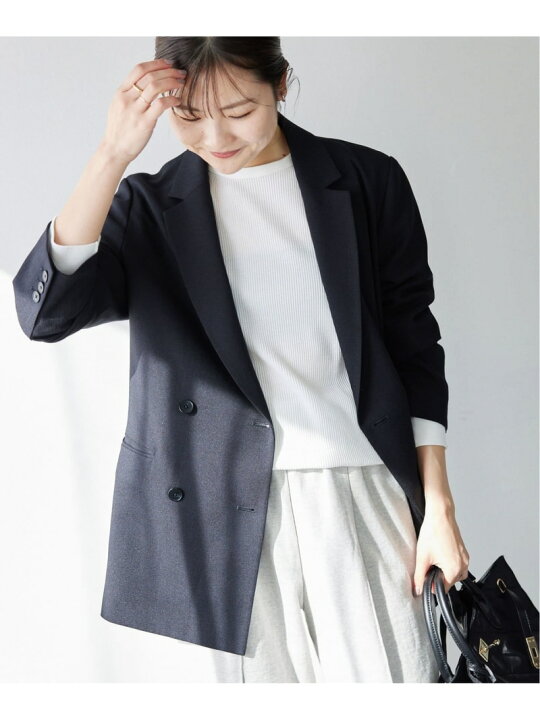 楽天市場】【SALE／30%OFF】ウォッシャブルツイルダブルジャケット 