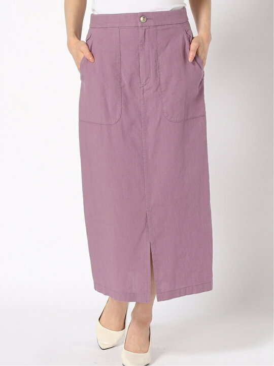 楽天市場】【SALE／50%OFF】リネンコットンタイトスカート IENA イエナ  