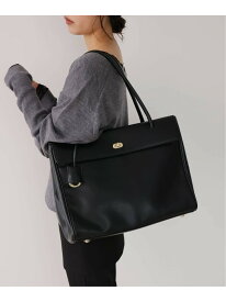 SLOBE フラップトートバッグ SLOBE IENA スローブ イエナ バッグ トートバッグ ブラック ブラウン【送料無料】[Rakuten Fashion]