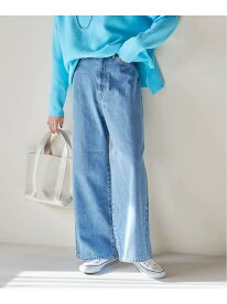 《追加3》LE DENIM バギーパンツ SLOBE IENA スローブ イエナ パンツ ジーンズ・デニムパンツ ブルー【送料無料】[Rakuten Fashion]