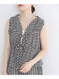 《予約》PALIT/パリット JULIA BLOUSE ブラウス 61OT23 IENA イエナ トップス シャツ・ブラウス ブラック【先行予約】*【送料無料】[Rakuten Fashion]