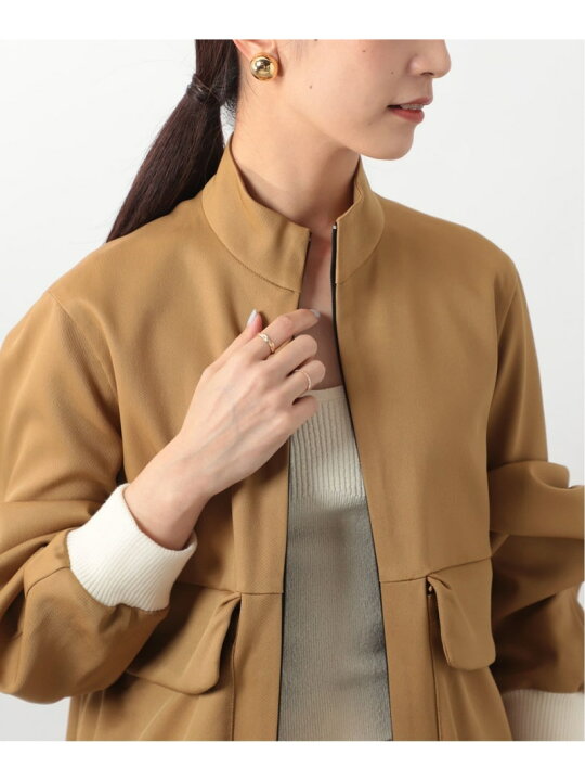 楽天市場】【SALE／30%OFF】ツイルダブルクロススタンドカラーブルゾン 