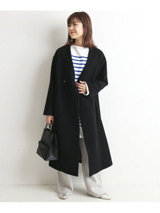 楽天市場】【SALE／50%OFF】SUPER100 モッサVネックコート SLOBE IENA 