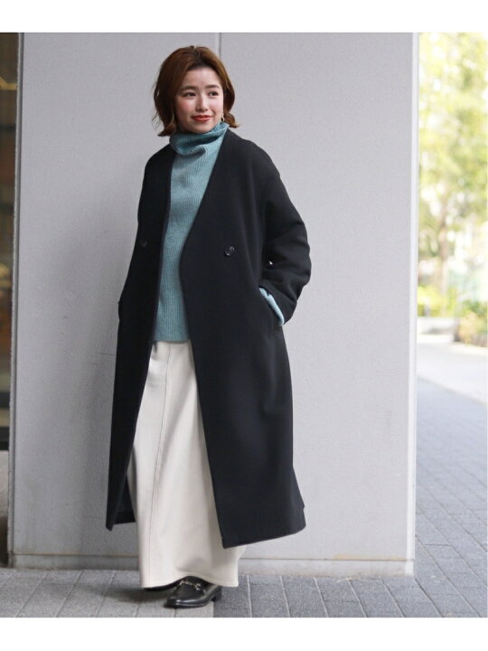 楽天市場】【SALE／50%OFF】SUPER100 モッサVネックコート SLOBE IENA 