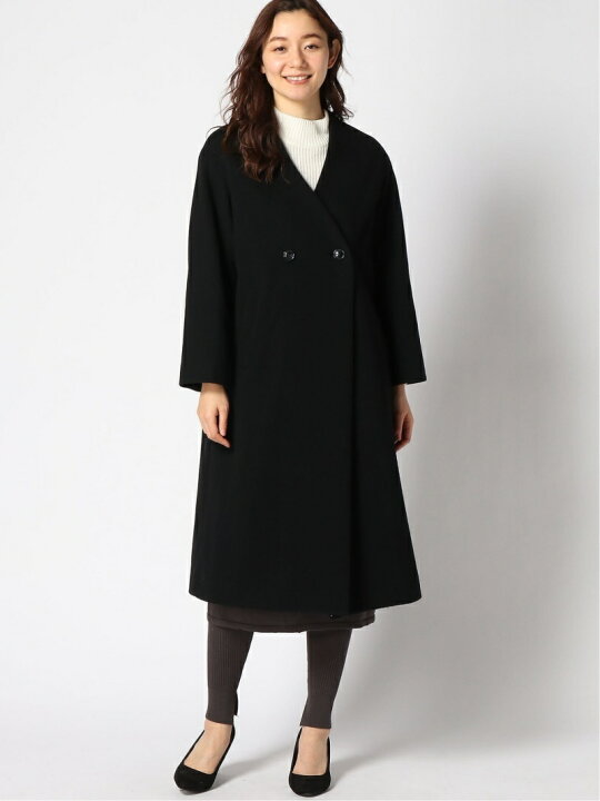 楽天市場】【SALE／50%OFF】SUPER100 モッサVネックコート SLOBE IENA 