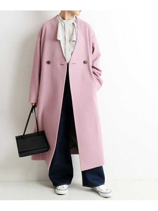 楽天市場】【SALE／50%OFF】SUPER100 モッサVネックコート SLOBE IENA 