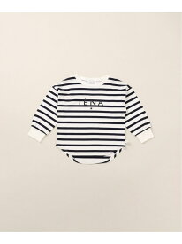 【BASIC】エトワールロゴ長袖Tシャツ ボーダー kids(90cm-140cm) IENA ENFANT イエナ　アンファン マタニティウェア・ベビー用品 その他のベビーグッズ ネイビー レッド【送料無料】[Rakuten Fashion]