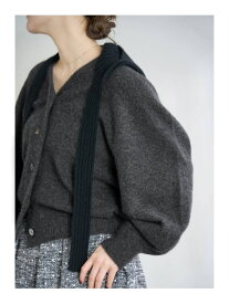 ピュア カシミヤ ドルマンVネックカーディガン IENA イエナ トップス カーディガン ホワイト グレー【送料無料】[Rakuten Fashion]