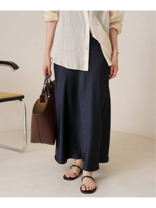 楽天市場】【SALE／30%OFF】サテンバイヤススカート IENA イエナ  