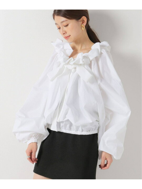 楽天市場】【SALE／30%OFF】【PATOU/パトゥ】GROS GRAINブラウス IENA  