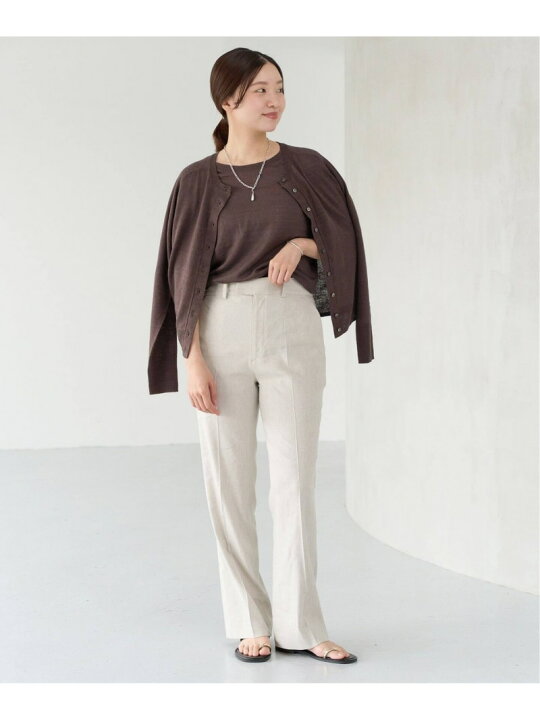 楽天市場】【SALE／30%OFF】フレンチリネンアンサンブルプルオーバー  