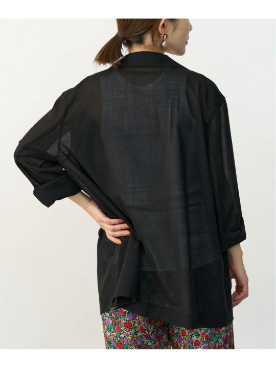 楽天市場】【SALE／30%OFF】シアーウールボイルテーラードジャケット  