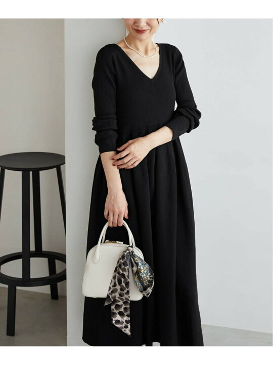 楽天市場】《追加》フォルムニットフレアワンピース VERMEIL par iena  