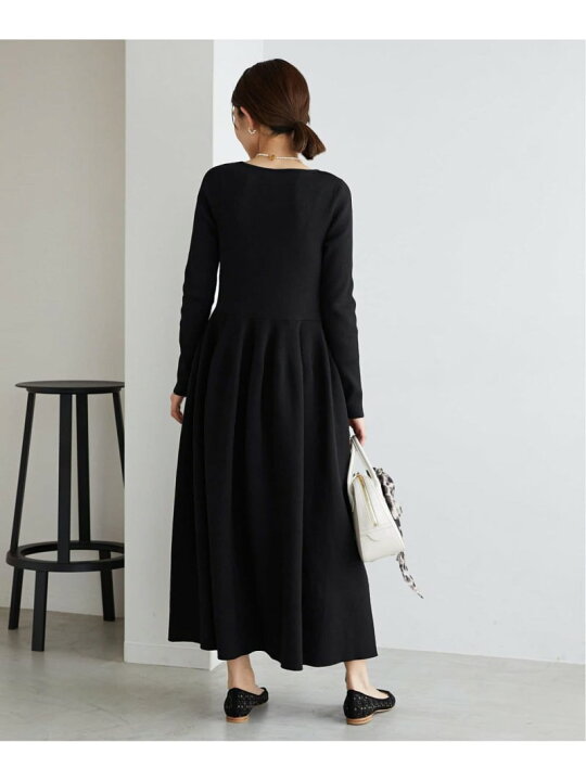 楽天市場】《追加》フォルムニットフレアワンピース VERMEIL par iena  