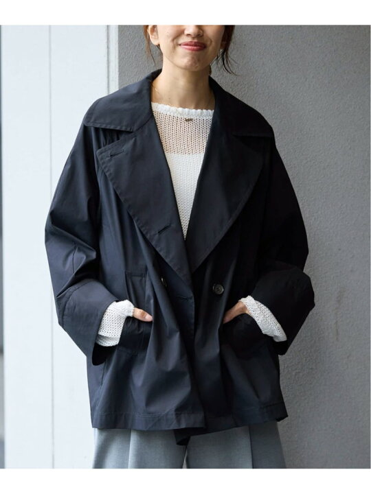 楽天市場】【SALE／30%OFF】撥水ライトタフタオーバーコート IENA
