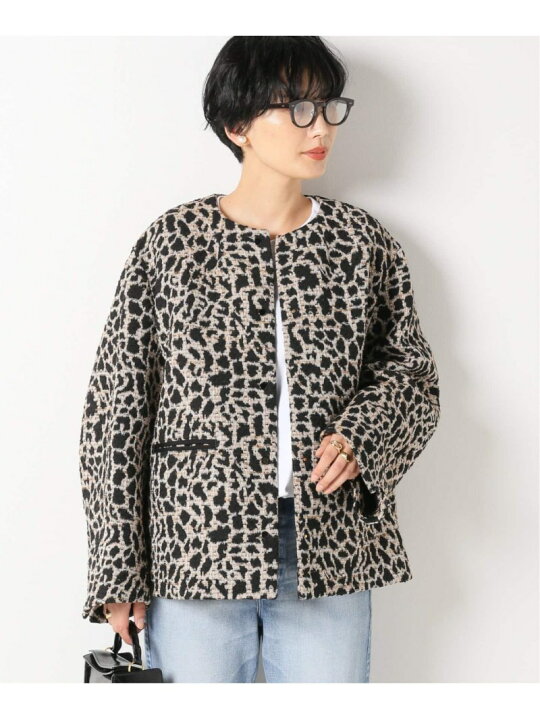 楽天市場】GIOLICA レオパードブルゾン IENA イエナ ジャケット  