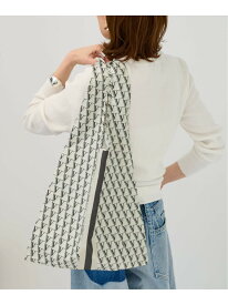 《追加8》VERMEIL モノグラムエコバッグMedium VERMEIL par iena ヴェルメイユ パー イエナ バッグ その他のバッグ グレー ブラウン【送料無料】[Rakuten Fashion]