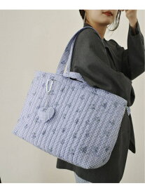 《WEB限定/追加3》Margaux Dereume * SLOBE キルティングトートバッグ SLOBE IENA スローブ イエナ バッグ トートバッグ ブルー ブラック【送料無料】[Rakuten Fashion]